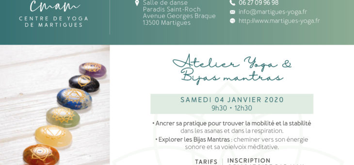 Atelier Yoga et Bijas Mantras